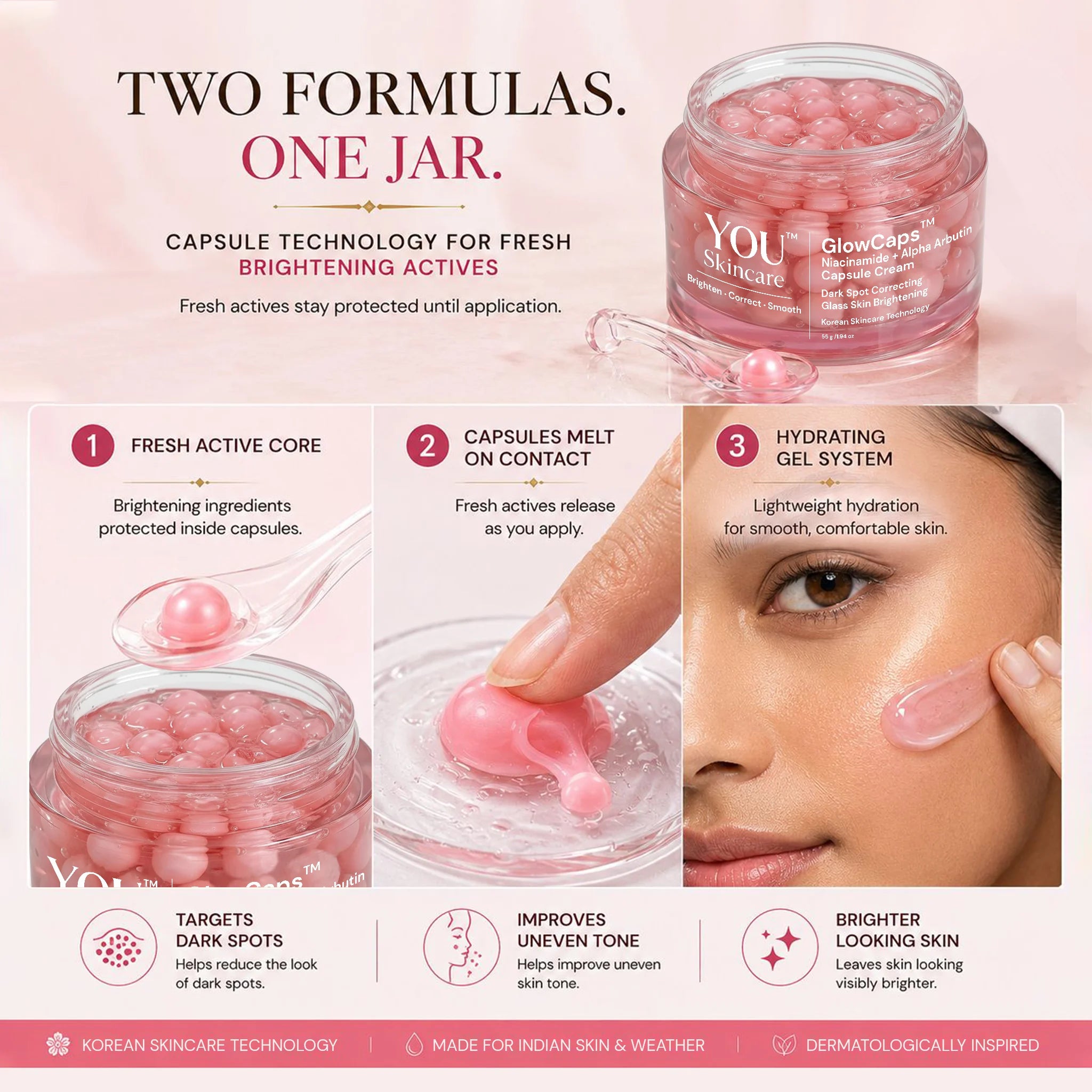 GlowCaps™ TXA + Niacinamide Capsule Cream