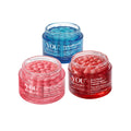 Three jars of YOU Skincare cream on a white background