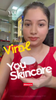 you skincare Woman introducing red rose pdrn capsule cream 10% pdrn Skin Repair Firmness Glow Vegan